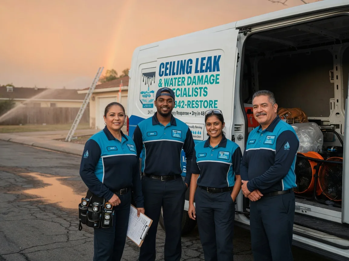 Ceiling Leak Cleanup company in Littlerock, WA